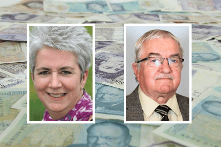 Jane Thomas and Cllr David Thomas