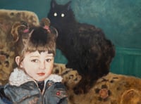 Artist unveils debut solo show in Hay-on-Wye
