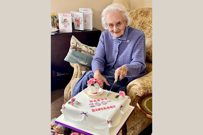 Mona Rees 100th birthday