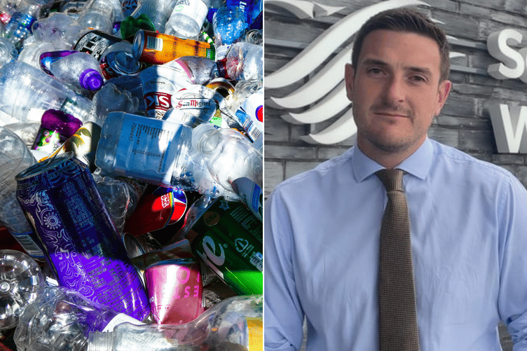 James Evans and recycling