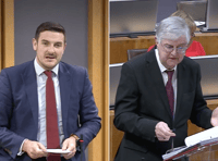 First Minister responds to rural development board question