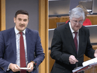 First Minister responds to rural development board question