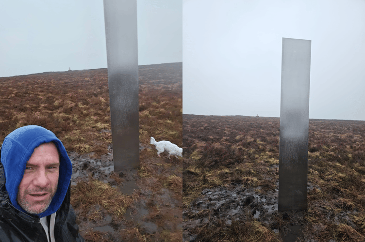 Since Hay resident Craig Muir discovered the mysterious obelisk atop Hay Bluff, he’s been inundated with press requests around the world. 