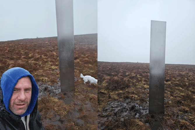 Since Hay resident Craig Muir discovered the mysterious obelisk atop Hay Bluff, he’s been inundated with press requests around the world. 