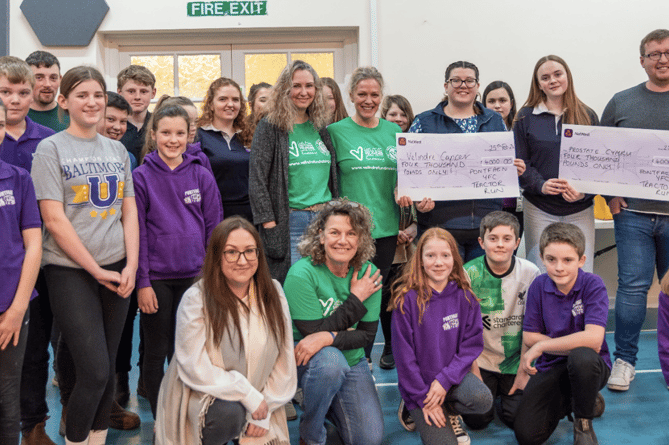 More than £8,000 was donated in total