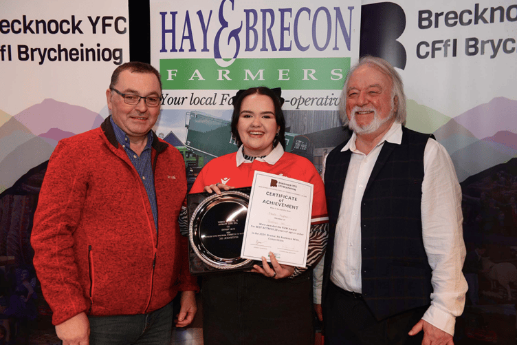 Mollie Hughes was awarded Best Actress 28 and under