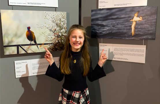 Eight-year-old photographer scoops national award
