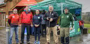 Walking group holds spring festival