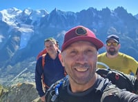 Talgarth man to climb two Alpine peaks in a week for charity