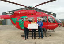 Rhayader's Radnor Twurzels raise £3,820 for Wales Air Ambulance