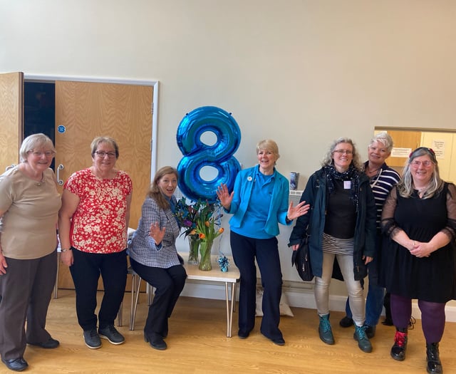 Eight is great for dementia charity's meeting centre