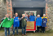 Brecon's rugby raffle scores big for charity