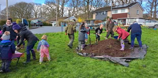 Sennybridge residents create community garden