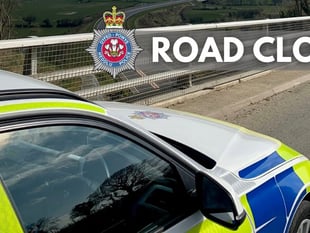 A44 closed due to collision
