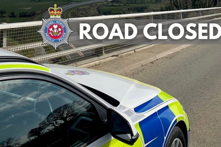 Road closed