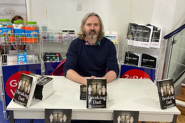Brecon's Baz hosts home town book signing