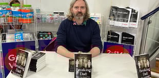 Brecon's Baz hosts home town book signing