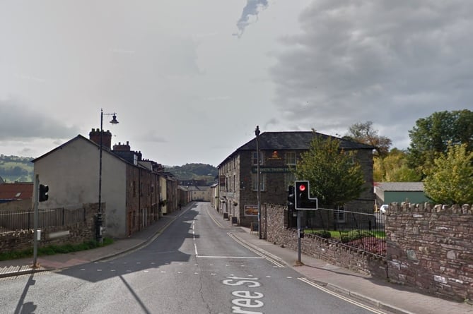 Free Street in Brecon - a consultation to make it one way is due to start soon. 