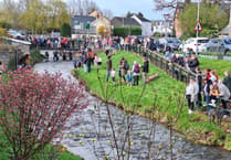 Video: Talgarth Festival Duck Race an Easter Saturday hit