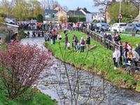 Duck race an Easter Sunday hit