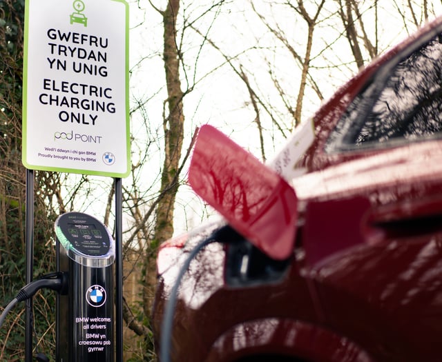 16 new EV charge points installed in Bannau Brycheiniog