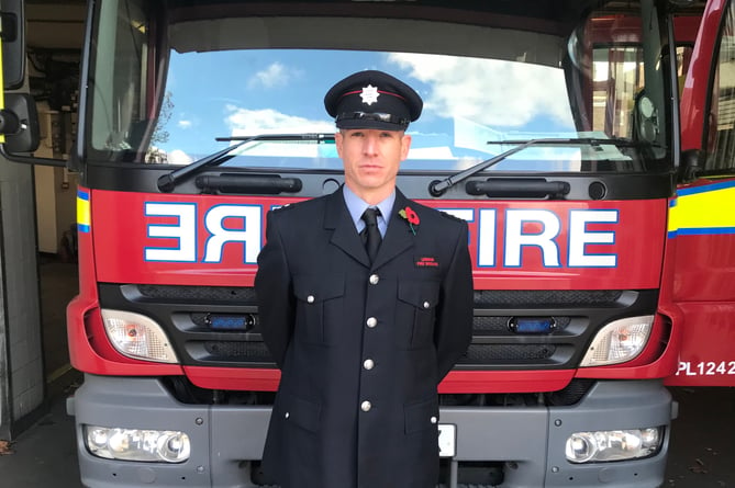 Sam is a sub officer at Whitechapel Fire Station in London