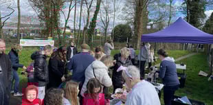 Three Cocks community hold third successful Easter celebration