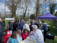 Three Cocks community hold third successful Easter celebration