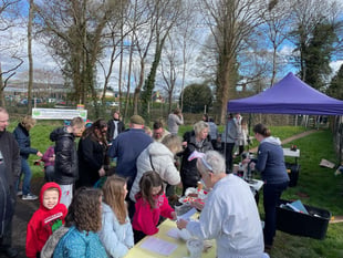 Three Cocks community hold third successful Easter celebration
