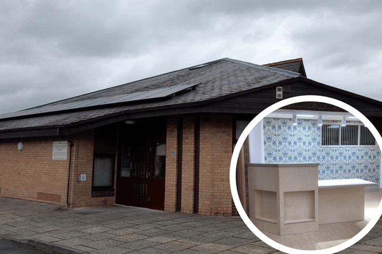 The refurbished Ystradgynlais Library