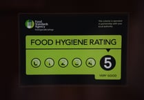 Food hygiene ratings given to five Powys establishments