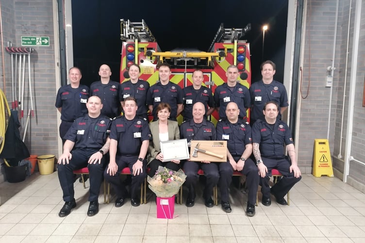 Steve's impact on the community extends far beyond the fire station