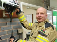 Llanwrtyd firefighter retires after 36 years of service