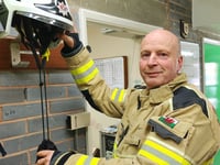 Llanwrtyd firefighter retires after 36 years of service