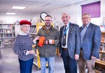 Video: Powys High Sheriff salutes Talgarth Community Library Volunteers