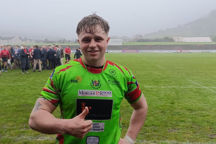 Teenager Macs Page was in brilliant form for the Drovers (Copyright: Huw S Thomas)