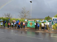 Teachers at Llangors Primary prepare for eighth day of strike action