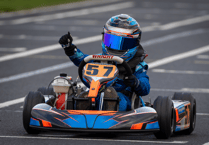 Seven-year-old karting talent wins British event