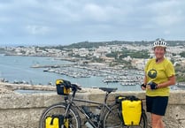 Brecon resident embarks on 2,600km solo cycle for charity