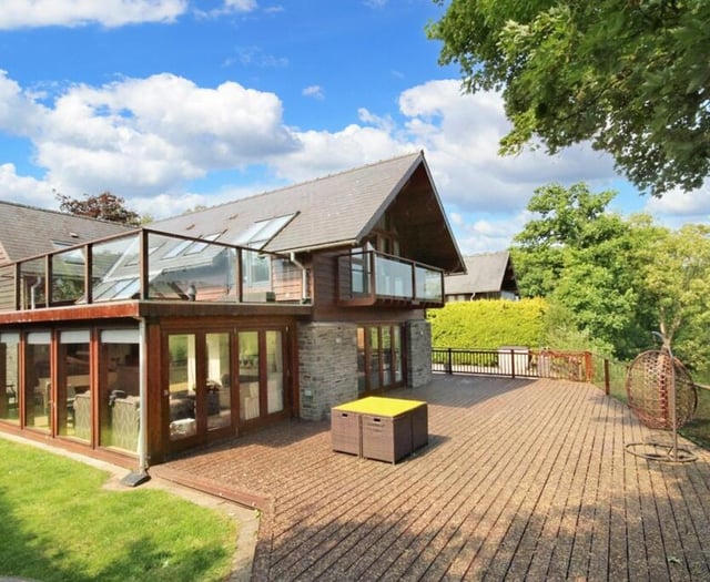 Riverside home for sale has "breathtaking" Wye views 
