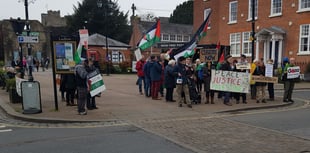 Radnor Palestine Links hold demonstration