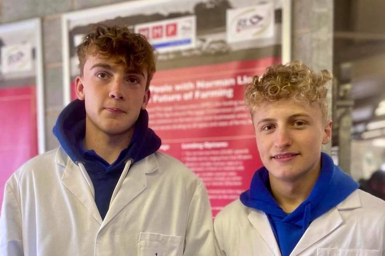 Ellis and Matthew gained second place