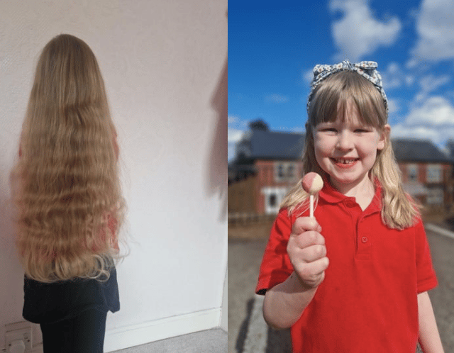Five-year-old Ella raises more than £600 for The Little Princess Trust