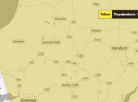 Met Office issues thunderstorms warning for this weekend