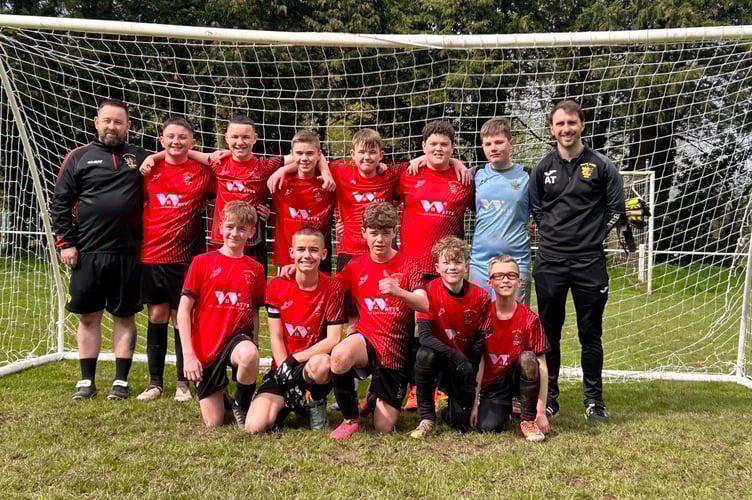 Brecon Corries Under 13 team