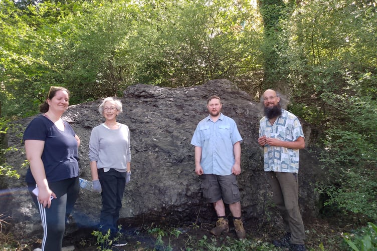 Geopark volunteers rock