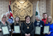 Silver Kite award presented to Powys residents