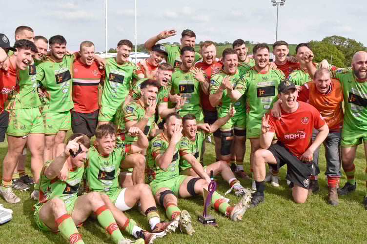 The victorious Llandovery team