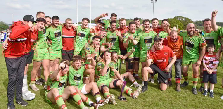 The victorious Llandovery team