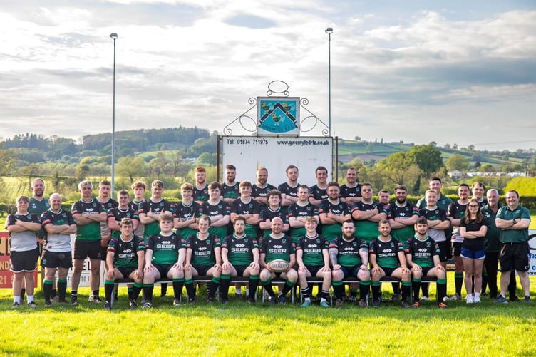 Gwernyfed RFC senior squads 2023-24
